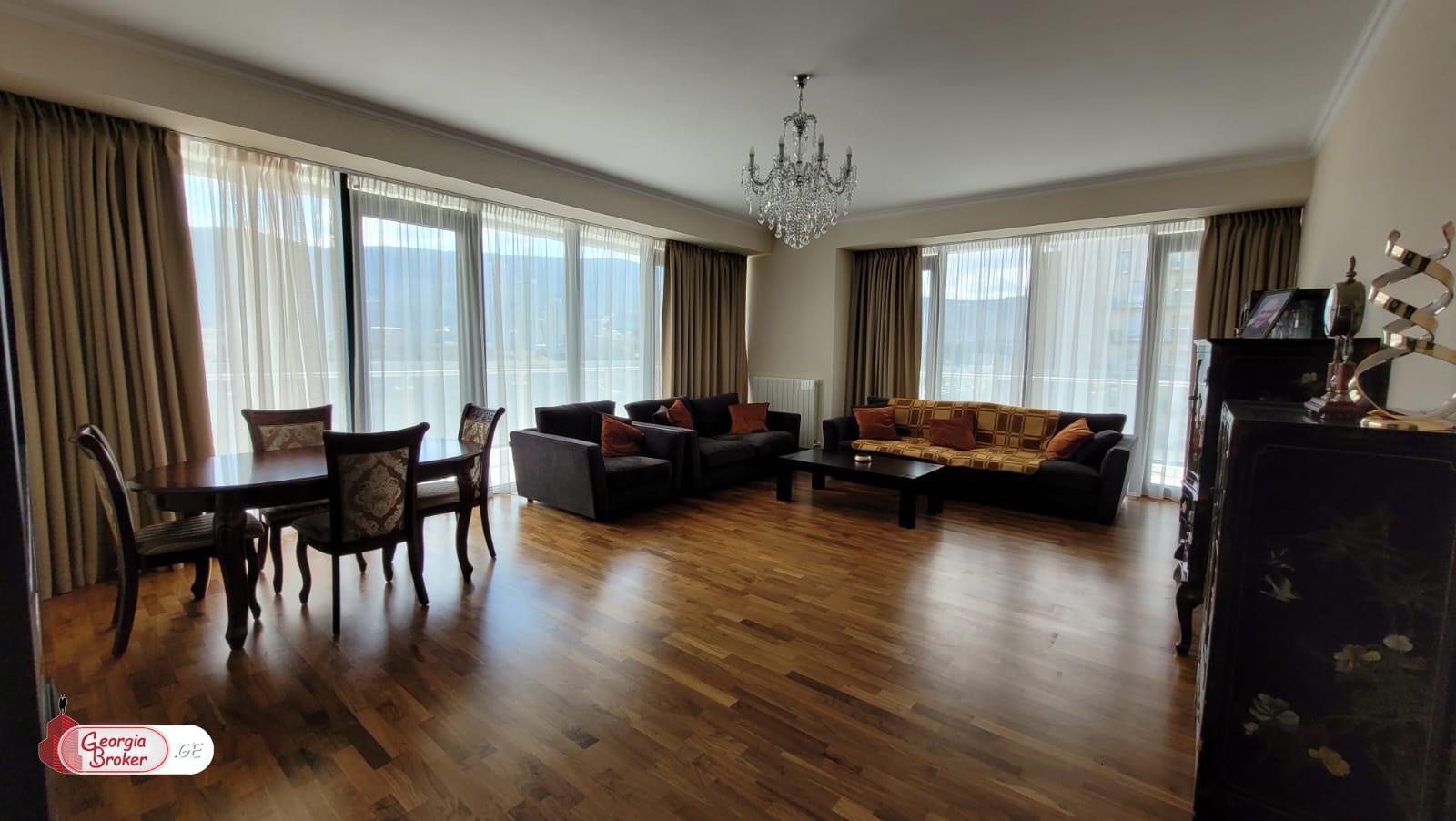 nearly repaired 5-room apartment for sale